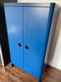 Skriňa Ikea Busunge modra - 4