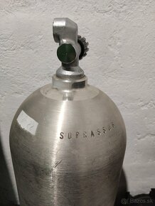 Potápačská fľaša hliníková 11.1 L - 4