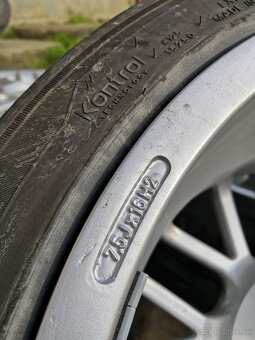 Predám kolesá 4x100 R16 195/45 R16 - 4