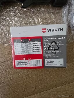 Wurth laserový prijímač račnový kľúč 4v1 nové - 4