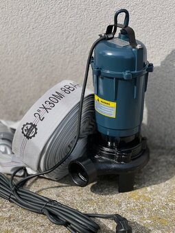 Ponorne Kalove čerpadlo s drvičom sek Nož 3550w - 4