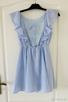 Shein bledomodre saty velkost S - 4