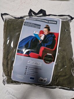 Deka Župan s rukávmi fleece Froster - 4