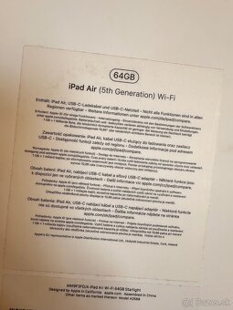 Apple Ipad Air 5 (5.ta generacia) 64GB Wifi - 4