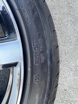 Alu disky 18 5x112 + letné pneumatiky Goodyear Eagle F1 - 4