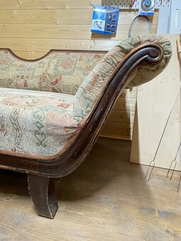 Predám veľkú starodávnu sofu v top stave - 4
