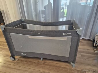 Cestovna postieľka aj s matracom 120x60 - 4