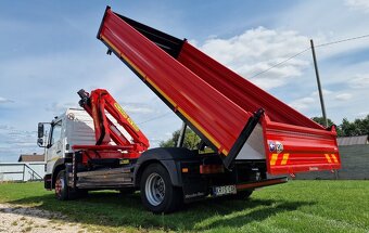 Mercedes-Benz Atego 1222 sklápač trojstr + hydraulická ruka - 4