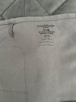 Zavinovačka SwaddleMe sivá 2 ks - 4