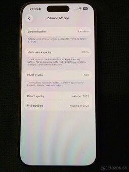 Iphone 15 PRO 128gb ( Natural Titan) - 4