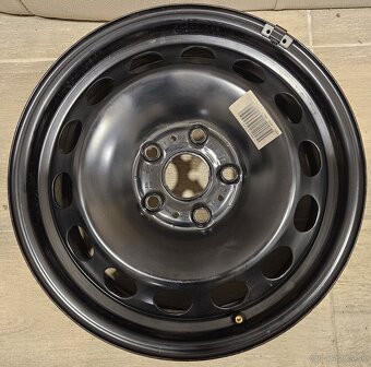 Originálne plechové disky VW - 5x112 r16 - 4