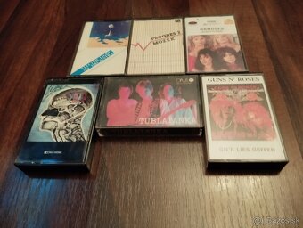 Kazety domáce,zahraničné,Pop,Rock,rozprávky,vyber 1 - 4