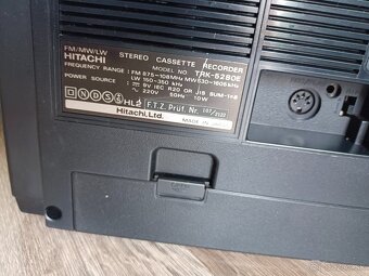 Hitachi TRK 5280E radiomagnetofon Japan - 4