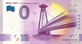 0 € / 0 euro souvenir bankovky 2022 - 4