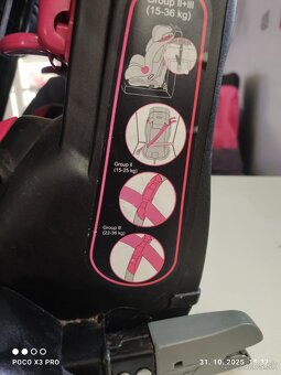 Autosedačka Coletto Sportivo s Isofixom 9-36kg - 4
