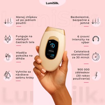 Predám IPL epilator LUMINA - 4