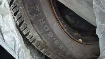 ​PREDÁM zimné pneumatiky na plechových diskoch - 4