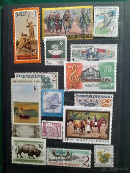 Zbierka znamky rôzne - 4