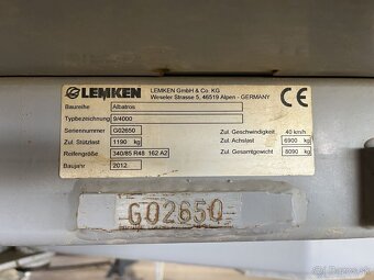 Predám postrekovač Lemken Albatros - 4