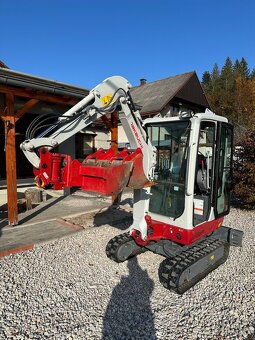 Pásový báger - Takeuchi TB216 - 4