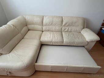 Rozkladacia sedačka s taburetkou - 4