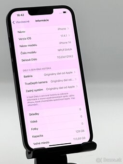 eShop Hellou / iPhone 14 128 GB Midnight / AKO NOVÝ - 4