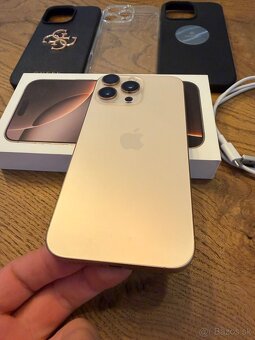 Apple iphone 16pro max 256gb gold - 4
