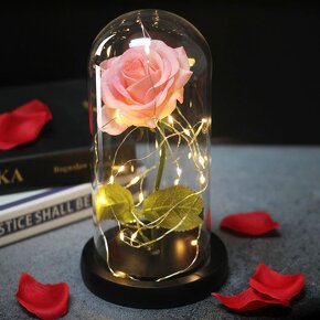 Premium ruža v skle / Viac farieb - 4