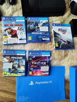Ps4 +VR komplet + 5 hier + volant - 4