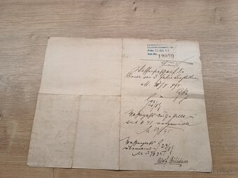 Zbrojní pas -preukaz,Waffenpass, 1892 Rakúsko Uhorsko - 4