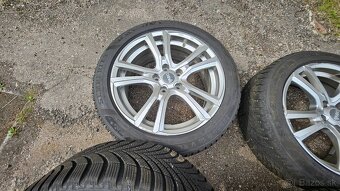 zimní Alu kola 5×114,3 R18 + pneu Semperit - 4