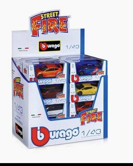 Bburago Street Fire box original 24ks - 4