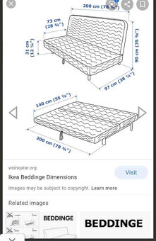 Rozkladacia pohovka IKEA Beddinge - 4