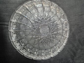 kryštálová brúsená misa priemer 20cm - 4