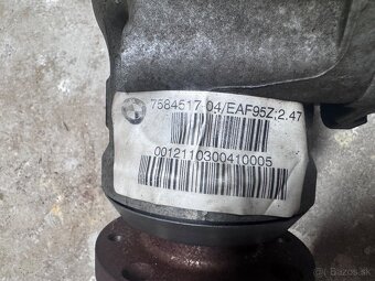 Predný diferenciàl BMW F10/F11 č. 7584517 pomer 2.47, - 4
