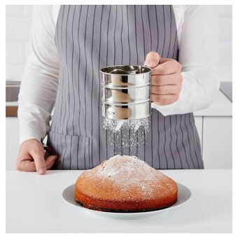 Sito na muku / cukor, nehrdzavejuca ocel, IKEA, NOVE - 4