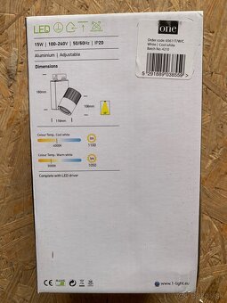 Predám posuvné svietidla na lište - 4