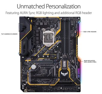 ASUS TUF Z370-PLUS GAMING+Intel® Core™ i5-8600K - 4