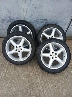 Predám alu kola 5x100 R17 Japan na Skoda,Seat,w,Audi - 4
