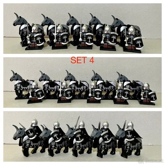 Figúrky pán prsteňov 4 (5ks) typ lego, nové - 4