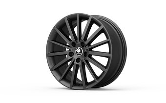 4ks originálny hliníkový disk 18'' Škoda Turini + zimné pn - 4