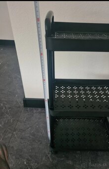 Regál plastový na koliečkach - 4