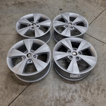 Hliníkové Škoda disky 5x112 R16 6,5J ET46 - 4