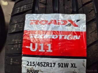 215/45 r17 letné 2ks ROADX - nejazdené, nepoužité - 4