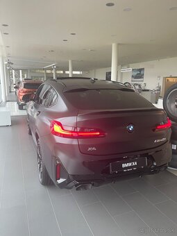 JEDINEČNÝ KÚSOK BMW X4 M40i Možný odpočet DPH - 4