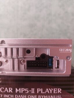 AUTORADIO S VYSUVNYM DISPLEJOM-Bluetooth - - 4