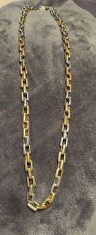 ZLATA RETIAZKA 14k 585 79,7g BIELO-ZLTE ZLATO - 4