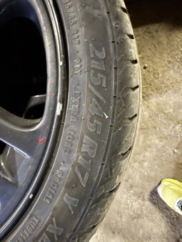 5x100 R17 orig Subaru 215/45 - 4