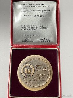 Plakety/medaile (9) - 4