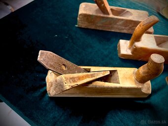 Staré drevené hoblíky – rôzne druhy - 4